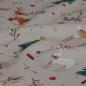 Preview: Dekostoff Halbpanama Hirsch Reh Tannenbaum beige